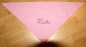 Preview: Halstuch mit Stickerei Zicke