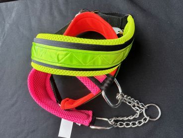 Reflexhalsband Gelb/Orange