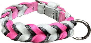 Fettlederhalsband 36-40cm
