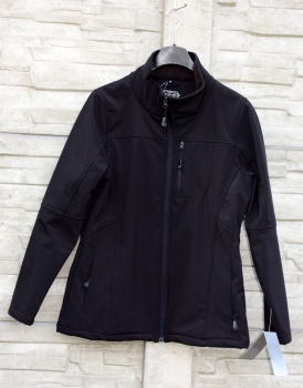 Softshelljacke Damen Gr. 40 schwarz