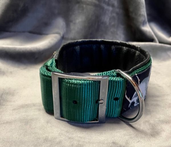 Halsband Rose Grün 43-51cm