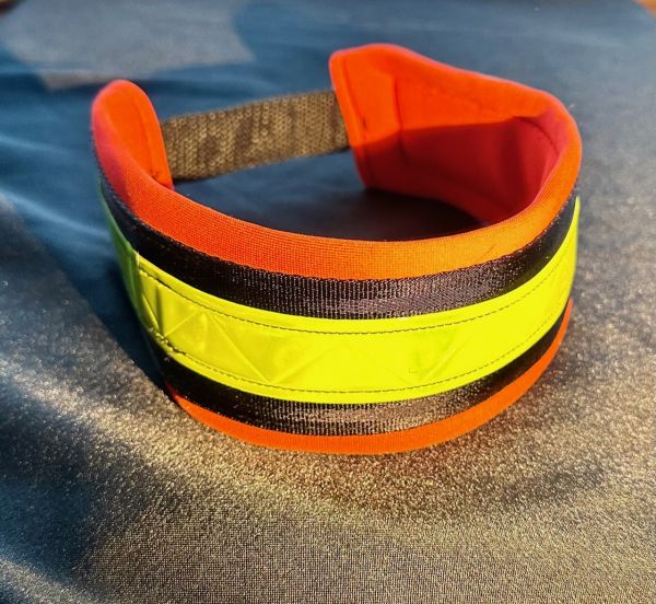 Reflexhalsband Gelb/Orange