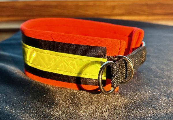 Reflexhalsband Gelb/Orange