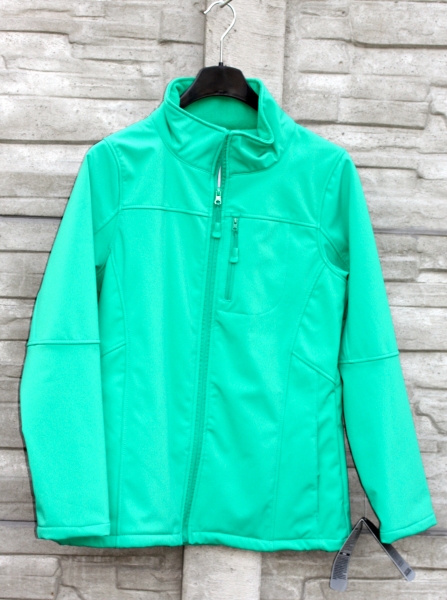 Softshelljacke Damen Gr. 38 grün