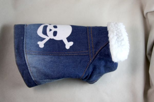 Jeans-Mantel Gr. S