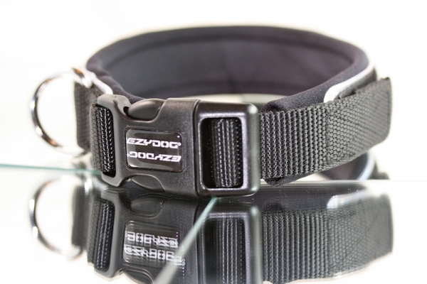 EZYDOG Neoprenhalsband schwarz