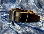 Leder-Halsband mit Griff 40-50cm Leder-Halsband mit Griff 40-50cm