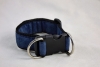 Halsband mit Jeansstoff